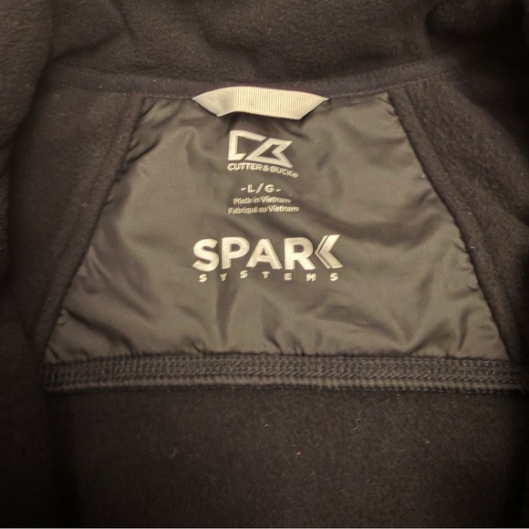 Cutter & Buck Cb Weathertec Cedar Park Full-Zip, Women's Large Fleece Outdoor - Picture 3 of 5